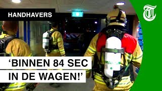 Snelste brandweer van NL in actie  HANDHAVERS 01 [upl. by Mariam808]