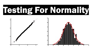 Testing For Normality  Clearly Explained [upl. by Earleen]