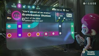 Splatoon 2  Octo Expansion DLC  E10 Cratebuster Station Splat Charger [upl. by Akeimat]