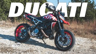 First Ride on the Ducati Hypermotard 950 RVE [upl. by Konstantin]