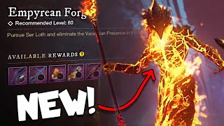 NEW Dungeon in New World Empyrean Forge Full Run [upl. by Sufur]