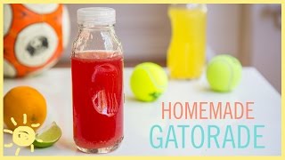 EAT  Homemade Gatorade [upl. by Earissed]