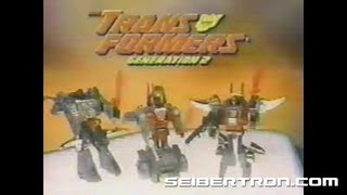 Transformers G2 Constructicons and Dinobots Generation 2 commercial 1993 [upl. by Biebel397]