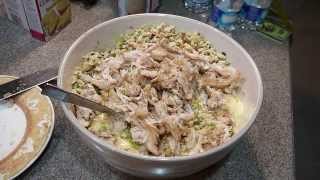 Homemade Chicken Dressing Using Stove Top Stuffing [upl. by Couchman]