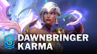 Dawnbringer Karma Wild Rift Skin Spotlight [upl. by Arvind]