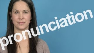 How to Pronounce PRONUNCIATION in American English [upl. by Nelyk]