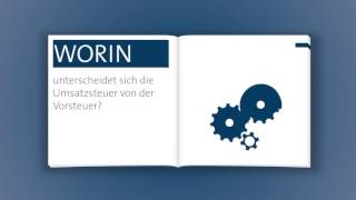 Die Umsatzsteuer USt und der Vorsteuerabzug einfach erklärt GRS Erklärvideo [upl. by Ahsed]