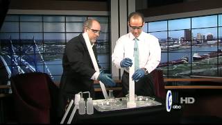 Dissolving Styrofoam with Acetone [upl. by Cruce]