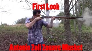 First Look Antonio Zoli Zouave 58 Musket [upl. by Eceinhoj]