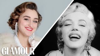 I Tried Every Iconic 1950s Look in 48 Hours  Glamour [upl. by Enawtna13]