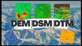 DEM  DSM  DTM [upl. by Anih]