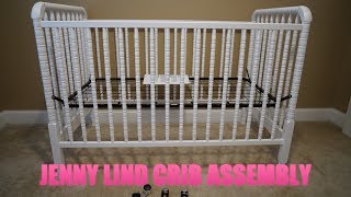 DaVinci Jenny Lind 3in1 Convertible Crib Assembly Video [upl. by Tnilc]