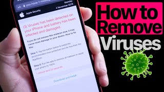 How to Remove iPhone Viruses malware amp Spam [upl. by Euqinorev]