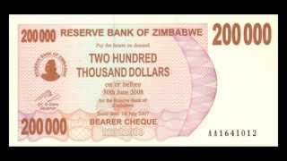 All Zimbabwean Bearer Cheques  2006 to 2008 in HD [upl. by Snider789]