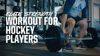 Complete Strength Workout for Hockey Players [upl. by Kenley]