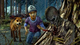 Clementine Gets Bitten Walking Dead  Telltale Games [upl. by Sivet408]