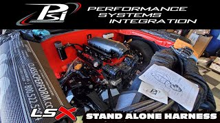 HOW TO WIRE A PSI STAND ALONE LS HARNESS 70CHEVELLE LSX [upl. by Leinehtan619]