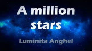 Luminita Anghel  A million stars Lyrics [upl. by Elyagiba]