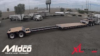 Extendable Double Drop Trailer  XL Specialized XL 80 MDE [upl. by Assirec]