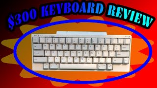 Happy Hacking Keyboard Speed Typing Review Expensive but sounds GREAT [upl. by Felisha]