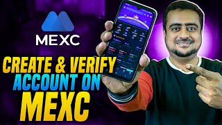 How To Create Account On MEXC Exchange [upl. by Nylleoj]