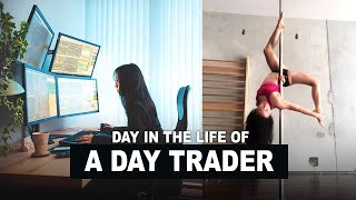 A Day in the Life of a Millennial Day Trader [upl. by Dranrev470]