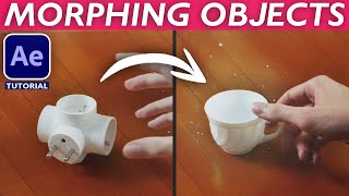 HOW TO TRANSFORM OBJECTS MORPHING  After Effects VFX Tutorial [upl. by Kcirderf359]