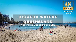 Biggera Waters Gold Coast  4K Walking Tour [upl. by Lussi]