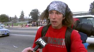 ORIGINAL Kai Hatchet Wielding Hitchhiker  FULL Interview [upl. by Gilliette277]