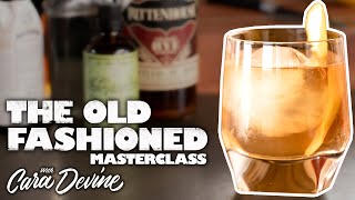 How to make a delicious Old Fashioned cocktail  Masterclass [upl. by Detta]