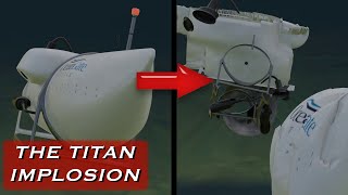 Video showing IMPLOSION of OceanGates Titan [upl. by Yttel919]