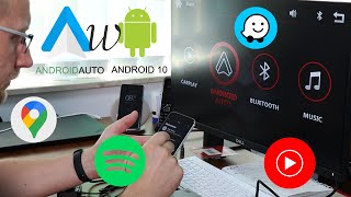 Jak uruchomić Android Auto w smartfonach z Android 10 [upl. by Ayle]