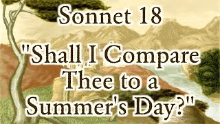 Sonnet 18 by William Shakespeare Memorization Song [upl. by Imugem781]