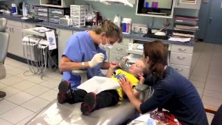 first pediatric dentist visit [upl. by Brander]