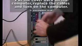 Installing a PCI WiFi card in a desktop computer [upl. by Ginevra581]