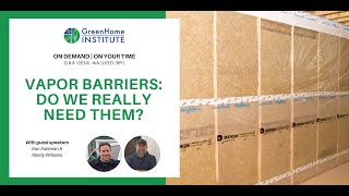 Vapor Barriers Do we REALLY need them [upl. by Hserus860]