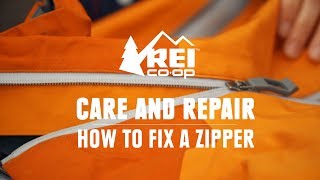 How to Fix a Zipper  REI [upl. by Ellainad]