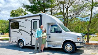 CAMPER RV TOUR  The Smallest Class B Motorhome With a Full Shower amp Dry Bath [upl. by Rydder]