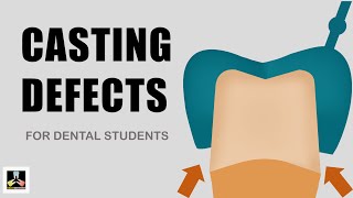 Dental Casting defects [upl. by Arras639]