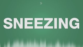 Sneezing SOUND EFFECT  Niesen SOUNDS [upl. by Lemmor]