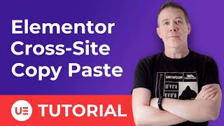 Elementor CrossSite Copy Paste Tutorial  Elementor Widgets [upl. by Akcira]