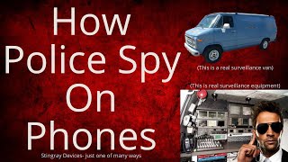 Cellphone Surveillance Explained  StingrayIMSI Catchers [upl. by Eidahs]