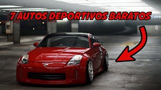 7 AUTOS DEPORTIVOS BARATOS PARA ESTUDIANTES VERSION TUNING I RACEMAN [upl. by Relyhs]