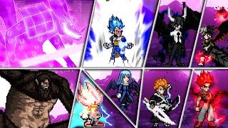 All Transformations  MUGEN [upl. by Asirrac]