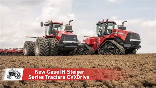 New Case IH Steiger Series Tractors CVXDrive [upl. by Nauhs414]