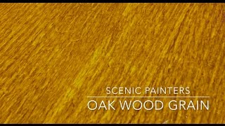 Oak Woodgraining at Scenic Painters [upl. by Barra]