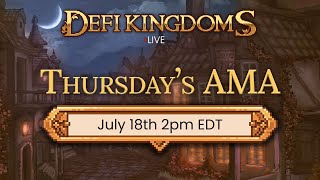 DeFi Kingdoms AMA [upl. by Ailatan]