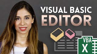 Excel VBA tutorial for beginners The Visual Basic Editor VBE [upl. by Jenne]