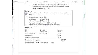 Week 1 Managerial Accounting Acct 102 Wiley chapter 1 and chapter 15 [upl. by Virgilio]