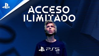 PlayStation 5 presenta ACCESO ILIMITADO con Rubius Marc Gasol Broncano Michelle Jenner [upl. by Llennaj111]